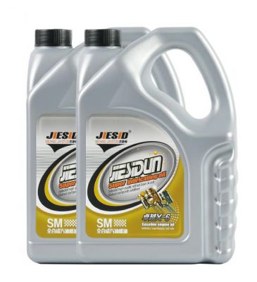JIESID synthetic gasoline engine oil SM